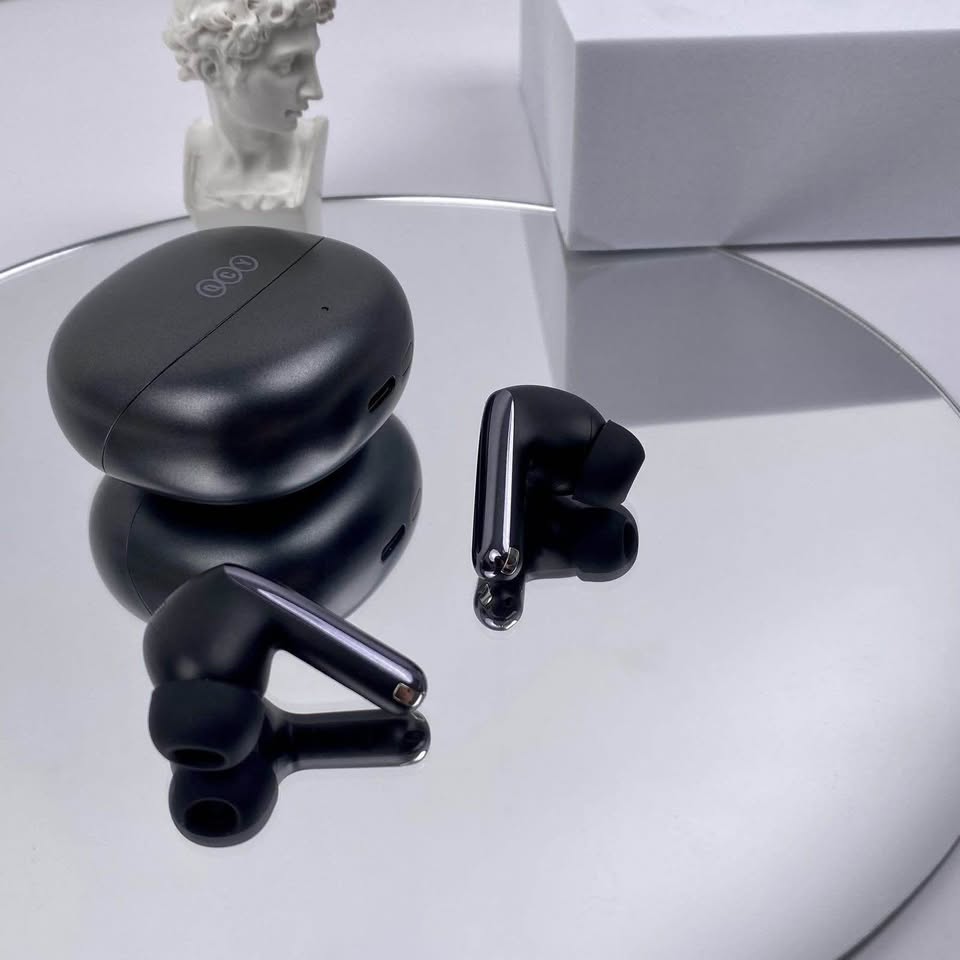 Écouteurs Bluetooth QCY vue 2