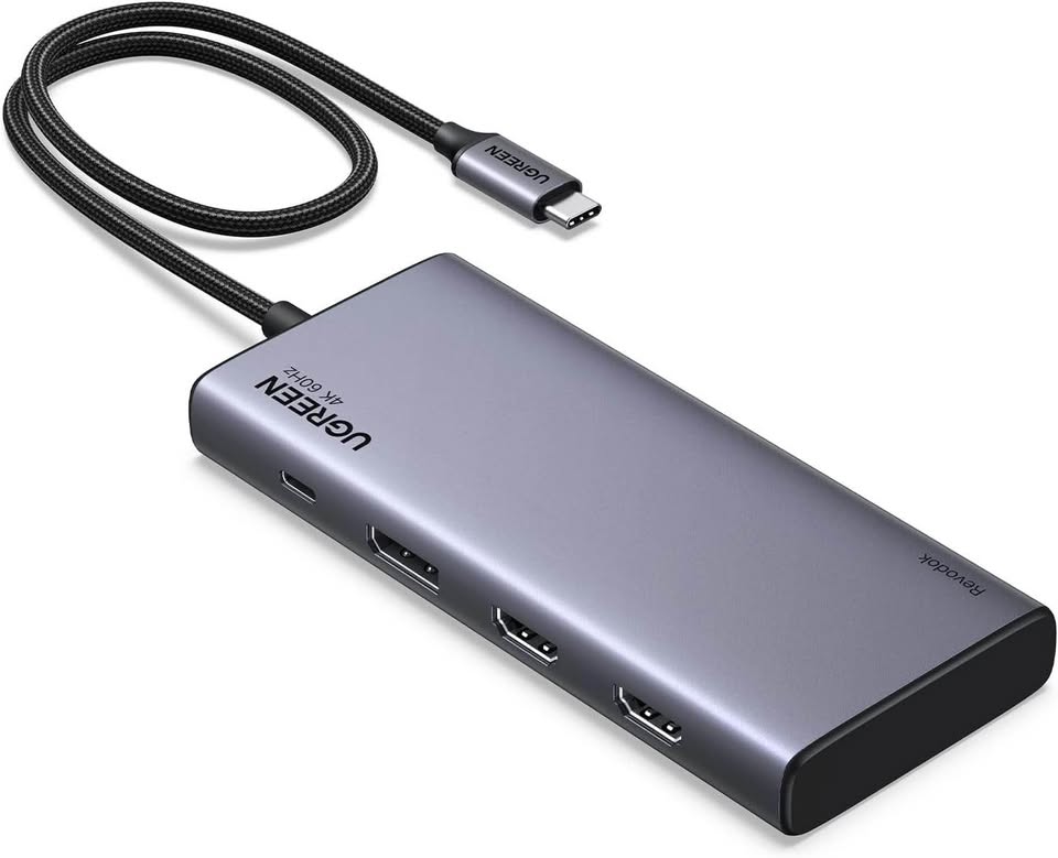 Hub USB-C 8-en-1 vue 2